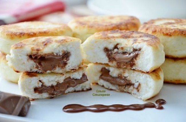 Сырники с шоколадом
