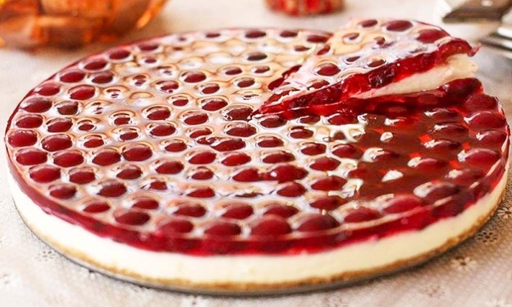 Вишневый торт без выпечки