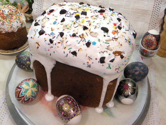 Кулич с ликёром в хлебопечке.