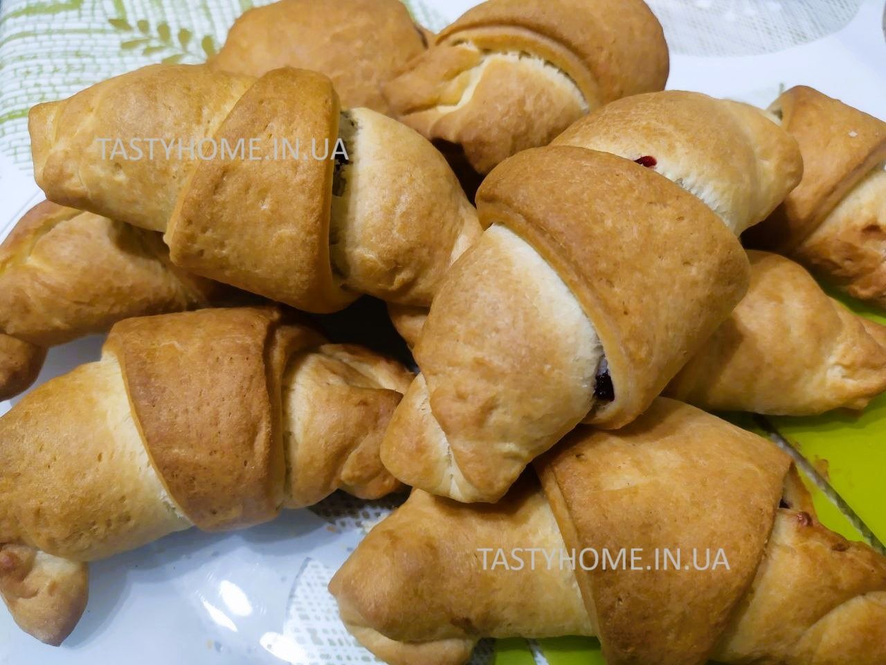 Рогалики песочно-дрожжевые