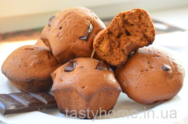 Маффины с варёной сгущёнкой
