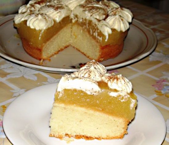 Югославский яблочный пирог
