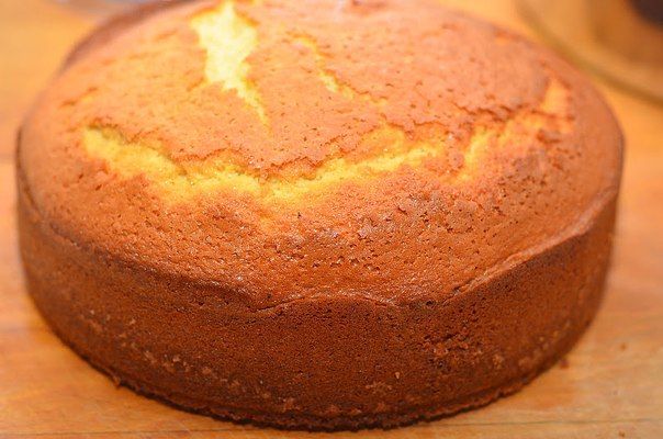 Бисквит из сгущёнки