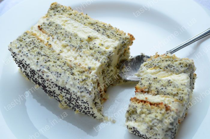 Маковый торт "Царица Эстер"
