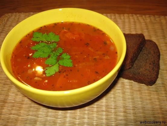 Рыбный суп с рисом