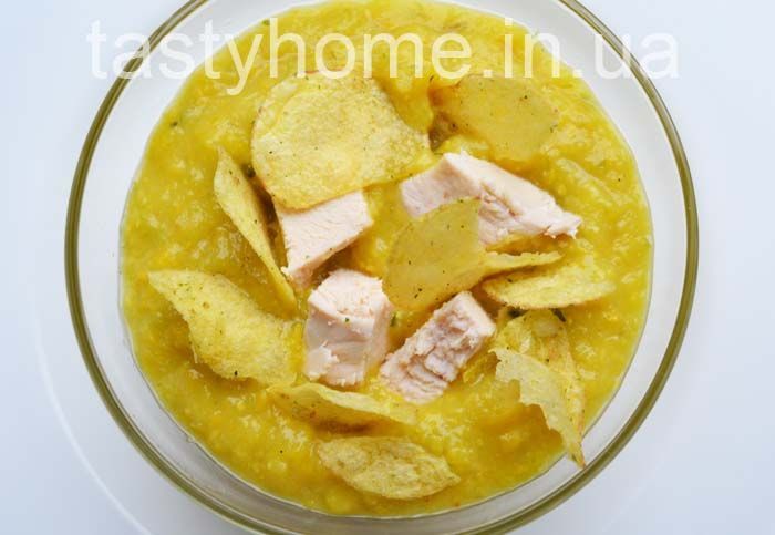 Мексиканский кукурузный суп-пюре
