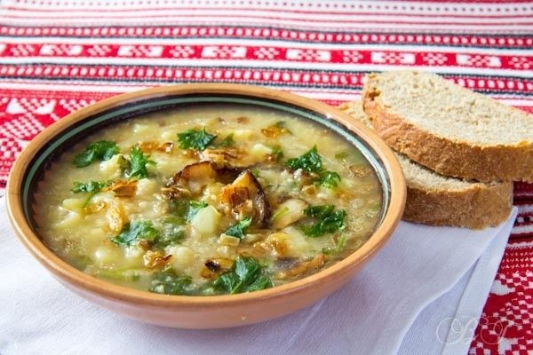 Суп кулеш с пшеном