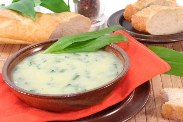 Суп из черемши с картофелем
