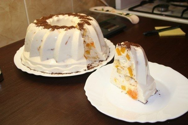 Творожное бланманже