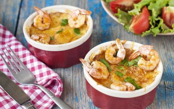 Жульен из морепродуктов