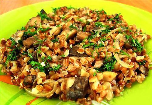 Свинина с гречкой по-купечески