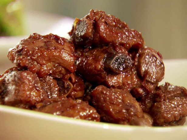Свиные рёбрышки с уксусом