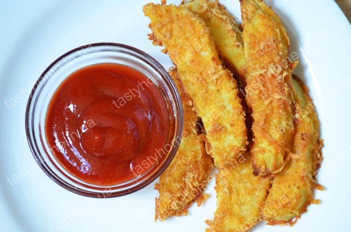Хрустящий картофель в духовке