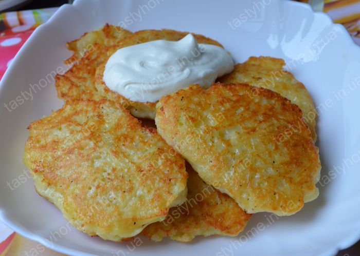 Классические драники из картошки