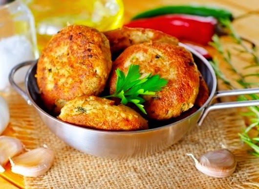 Морковные котлеты с манкой