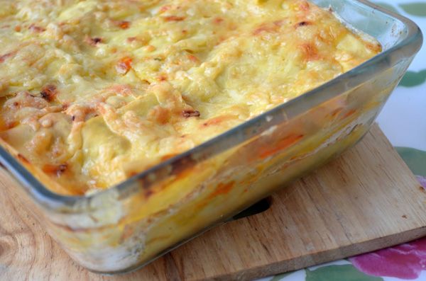 Овощная лазанья с кабачками