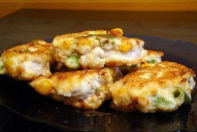 Оладьи из куриного филе
