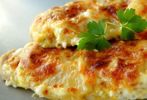 Куриное филе под ананасом