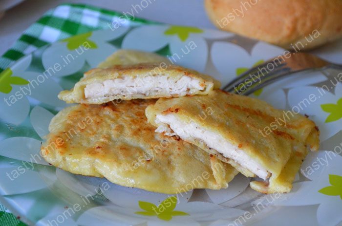 Куриные отбивные в кляре