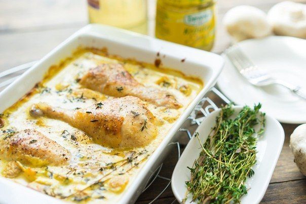 Курица в горчичном соусе 