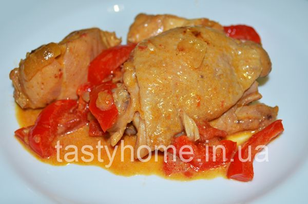 Паприкаш из курицы