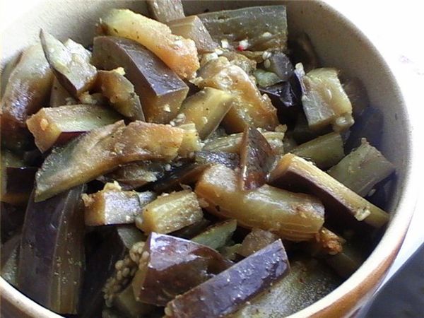 Баклажаны с чесноком на зиму