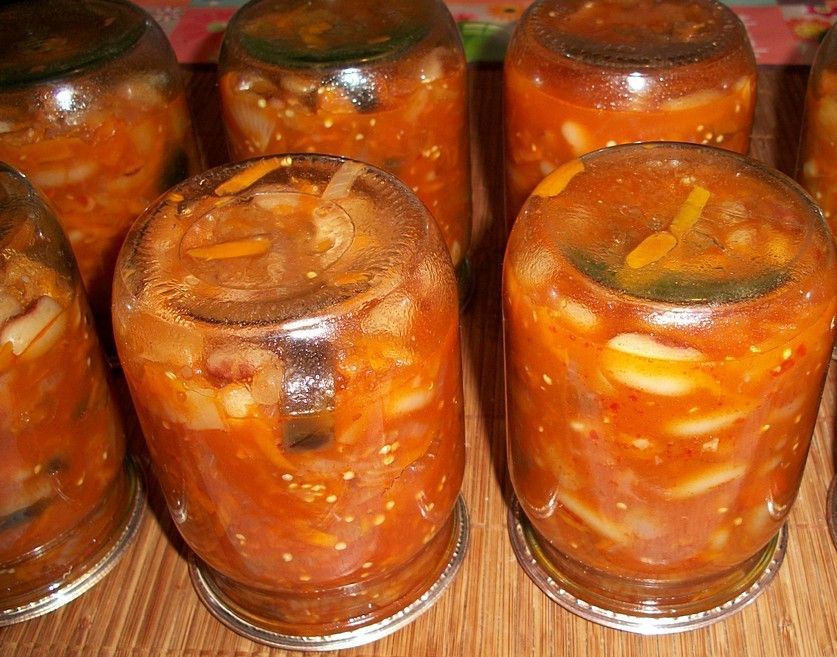 Салат "Фасолька" на зиму