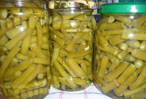 Стручковая фасоль на зиму