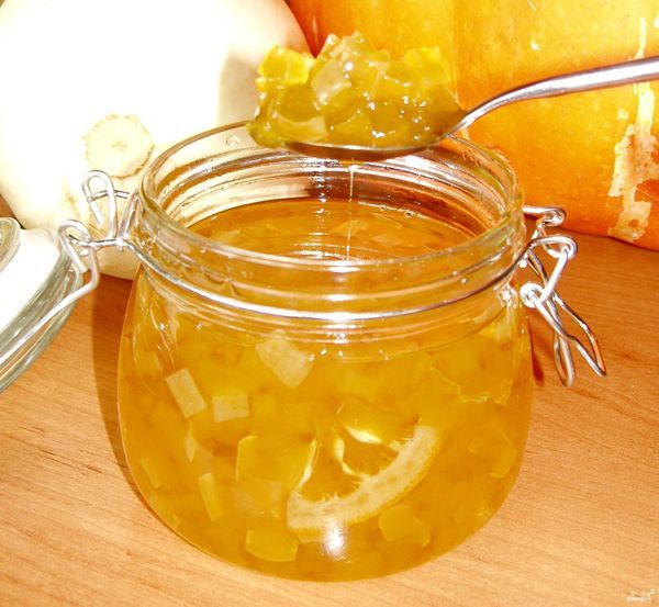 Варенье из кабачков с лимоном. 