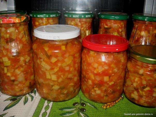 Юрча из кабачков