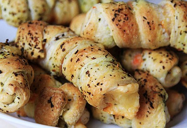Крабовые рулетики с сыром
