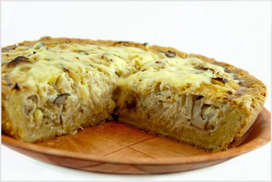 Луковый пирог