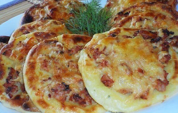 Картофельные ватрушки с курицей