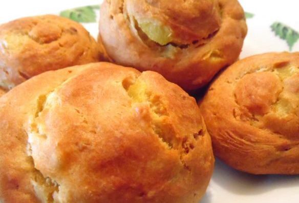 Булочки с луком