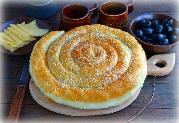 Пирог со стручковой фасолью