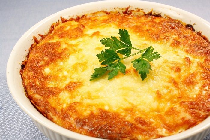 Картофельная запеканка с сыром