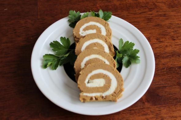Печёночный рулет с сыром