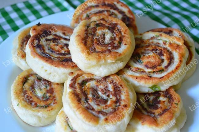 Шанежки с мясом