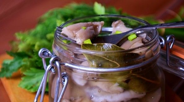 Быстрые маринованные вешенки