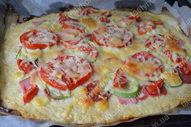 Пицца из цветной капусты